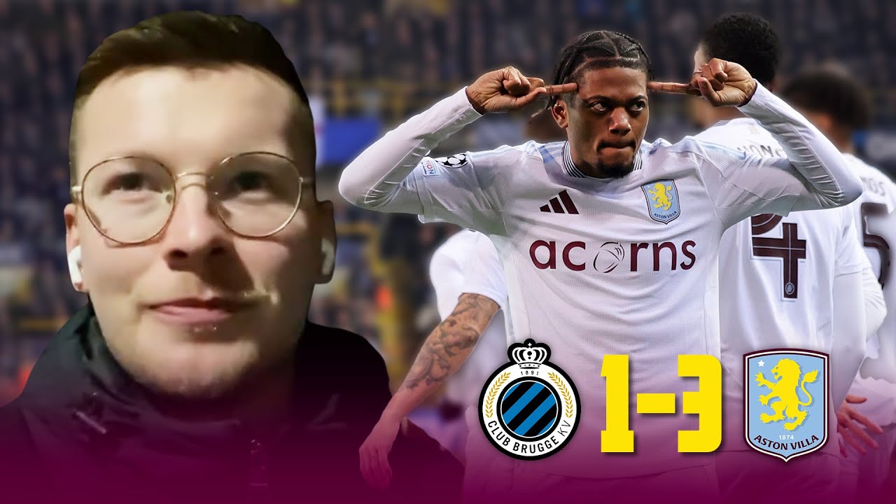 Villa put themselves in FANTASTIC position to qualify for UCL Quarter Final