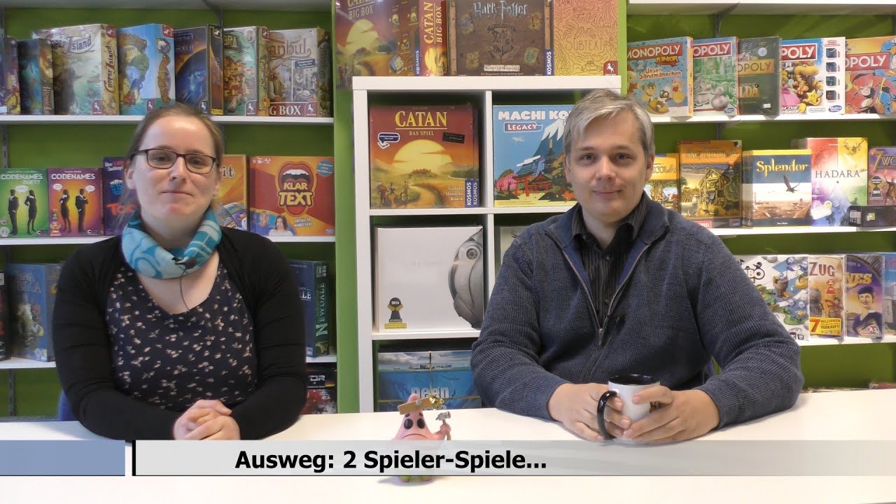 Ausweg: 2 Spieler-Spiele ... unsere Pers&ouml;nlichen Empfehlungen!
