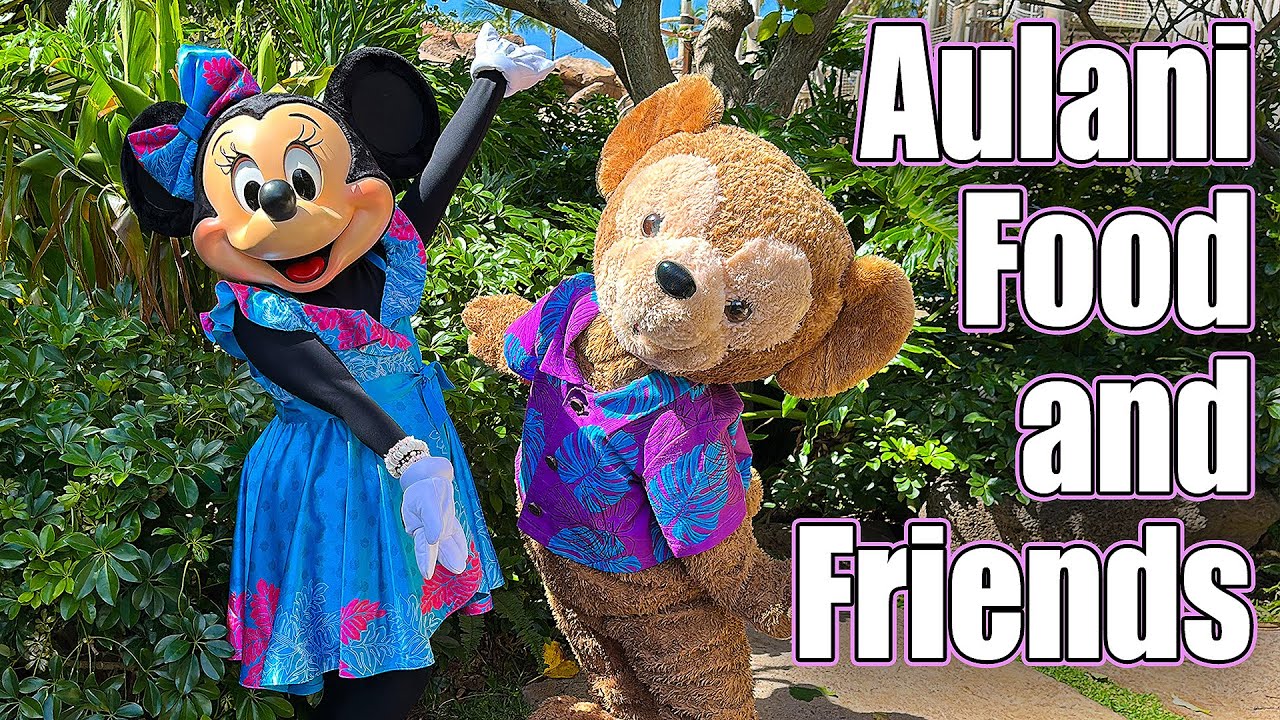 Full Day Exploring Disney's Aulani Resort | Hulu Lessons, Pool, Food, and Unique Characters