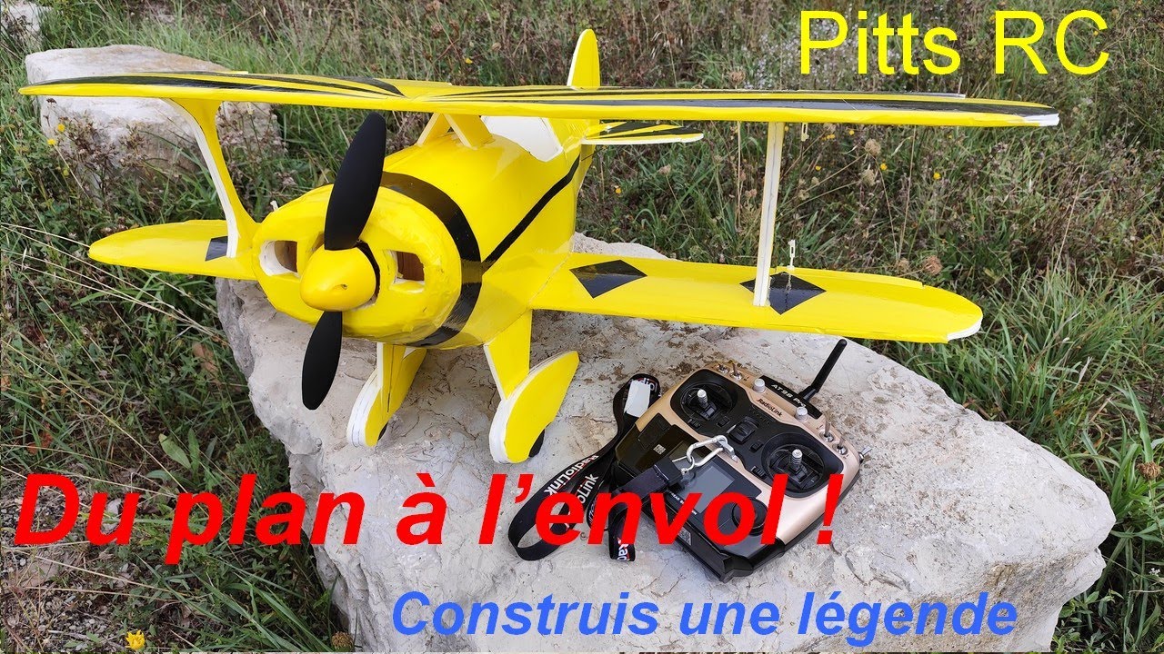 Construire un Pitts Biplan RC en Dépron : Le Tuto Explosif pour un Vol de Légende!
