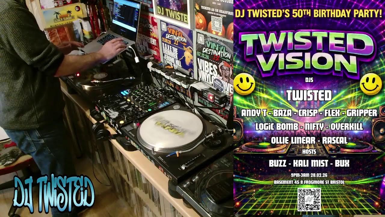 Dj Twisted in the trenches of 1992 rave