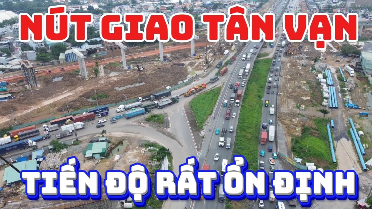 Nút giao Tân Vạn trụ cầu mọc lên như nấm