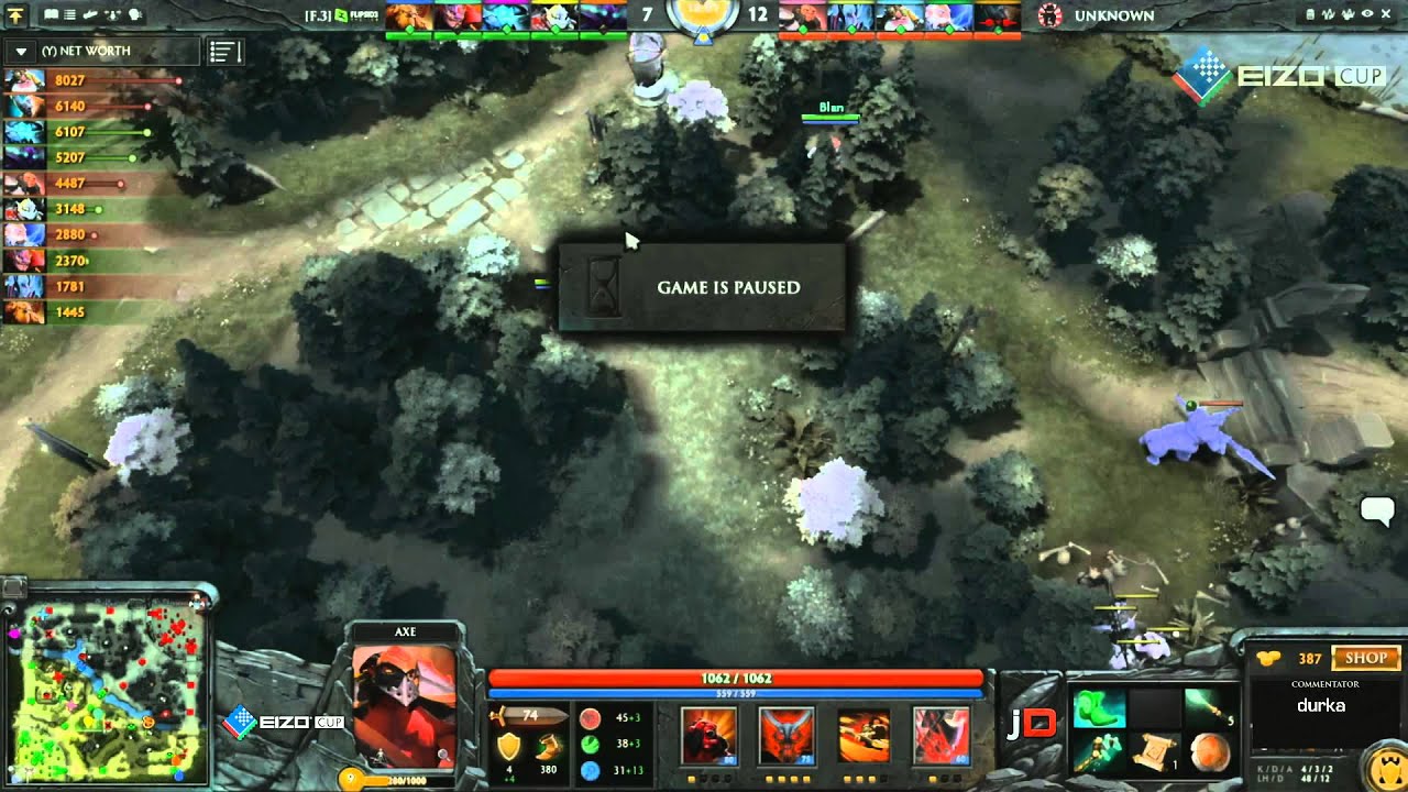 FlipSid3 vs Basically Unknown - EIZO Cup Quarter Final - @durkadota