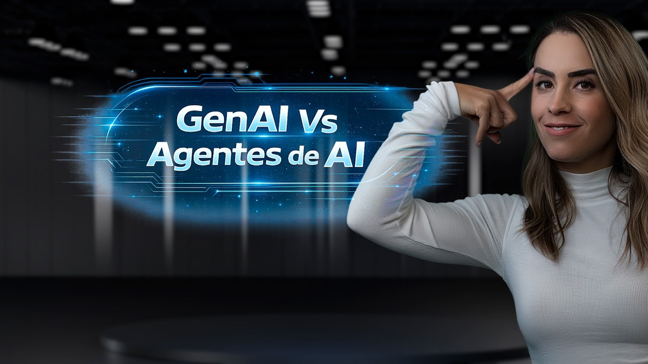 Diferencias clave entre la GenAI y los agentes de AI