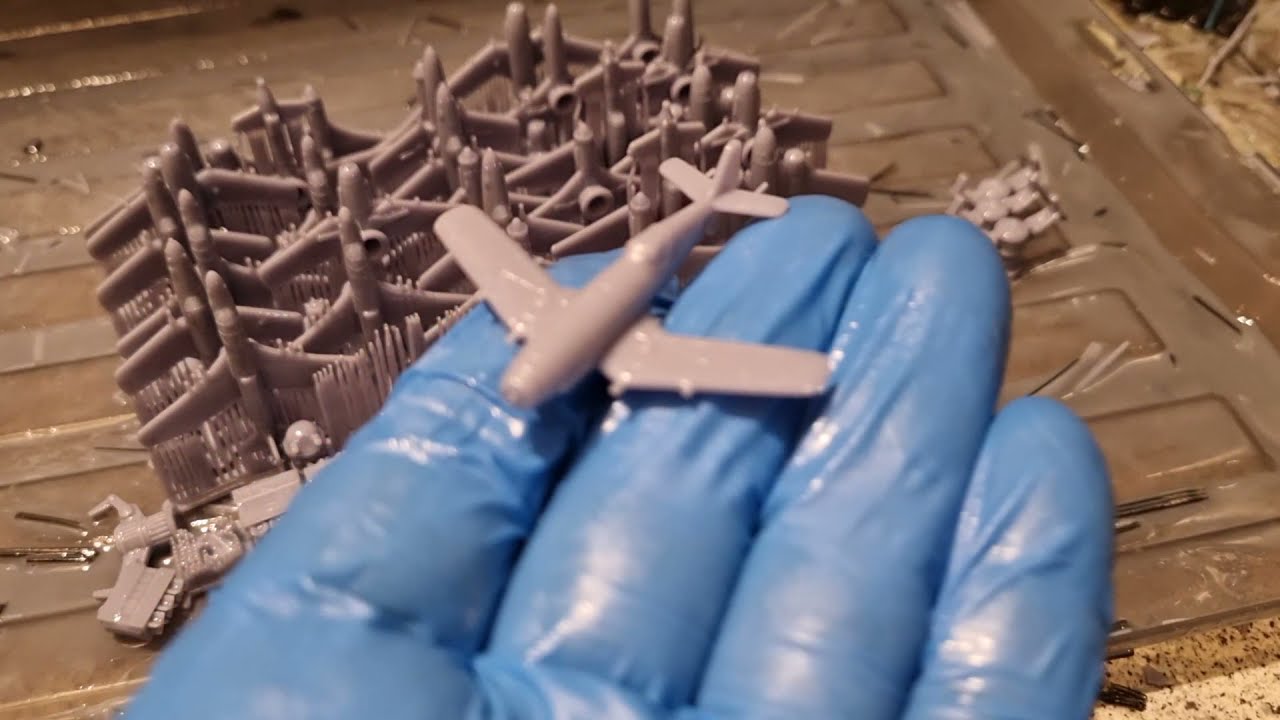 3D printing Dockfighter miniatures
