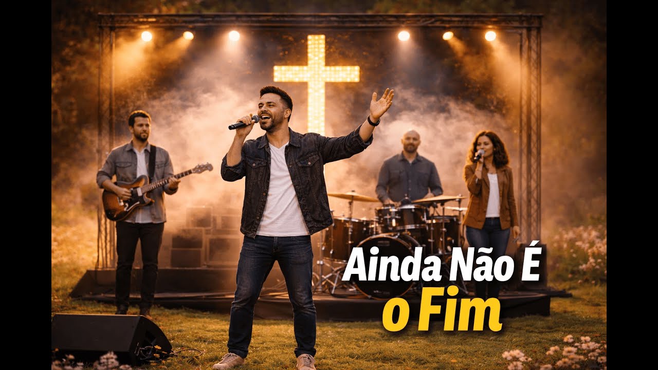 AINDA NÃO É O FIM | SEGURA DEUS ESTÁ CONTIGO