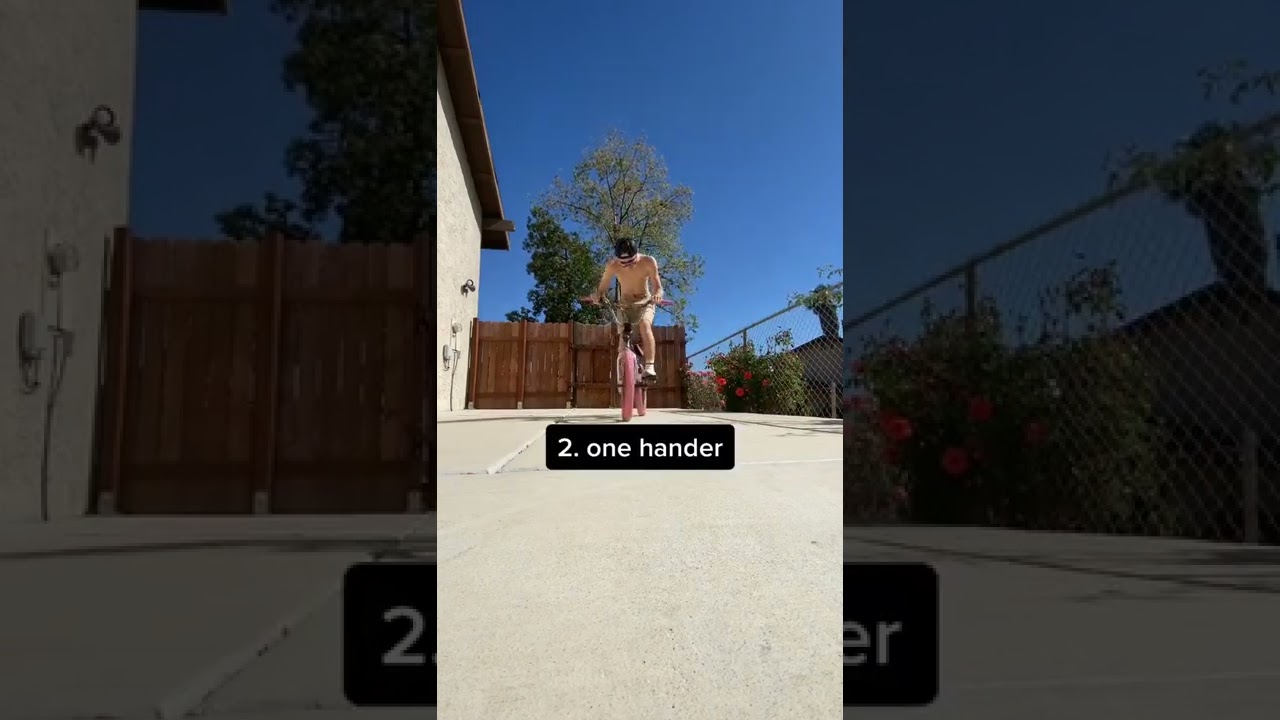 MUST SEE! 5 EASY BEGINNER BMX TRICKS! #shorts