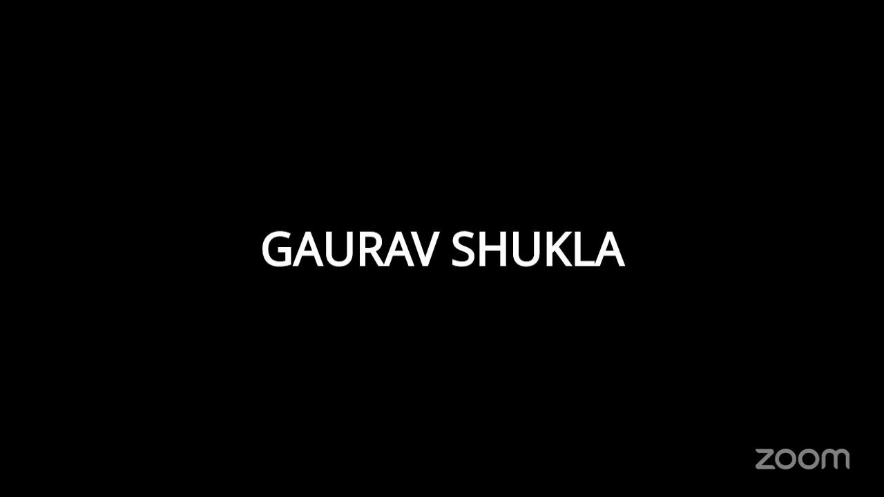 GAURAV SHUKLA's Zoom Meeting