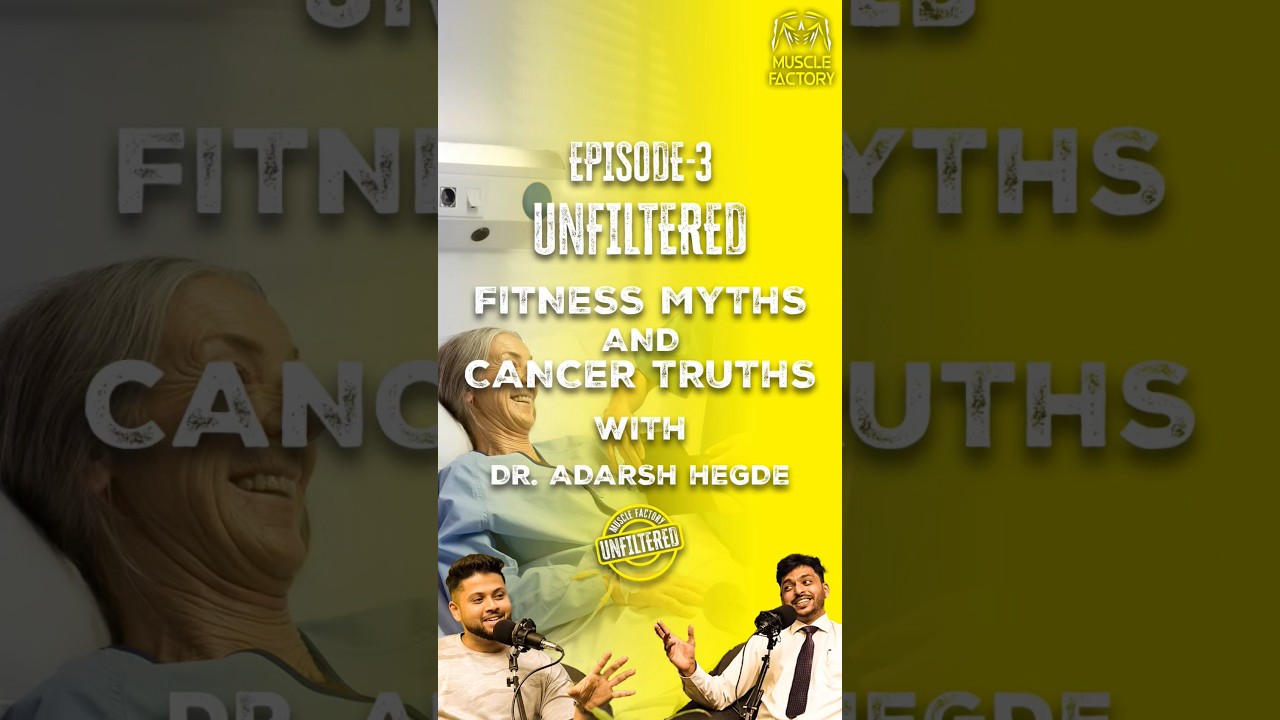 Watch out Fitness myths and Cancer Truths with @musclefactoryunfiltered