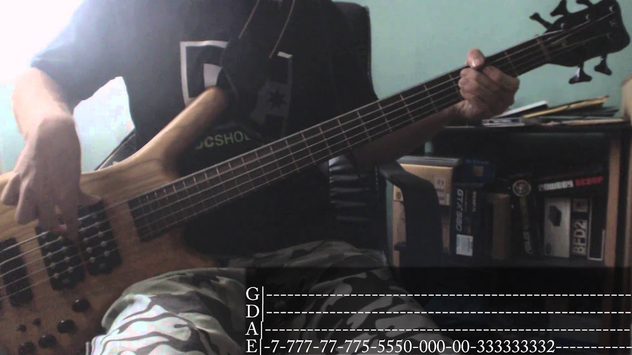 Incubus - Warning [Bass Cover + Tab]