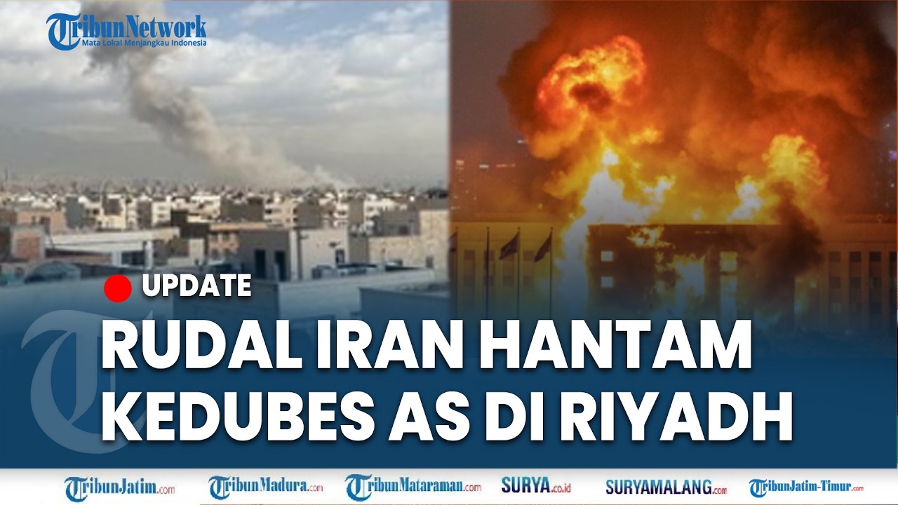 🔴 SERANGAN IRAN HANTAM KEDUBES AS di Riyadh Arab Saudi, Sejumlah Tentara Amerika Tewas