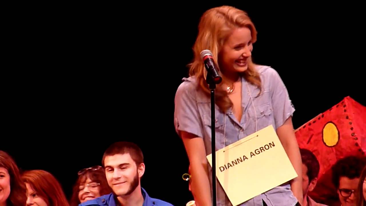 Dianna Agron @ Spelling Bee for Cheaters - Spelling 