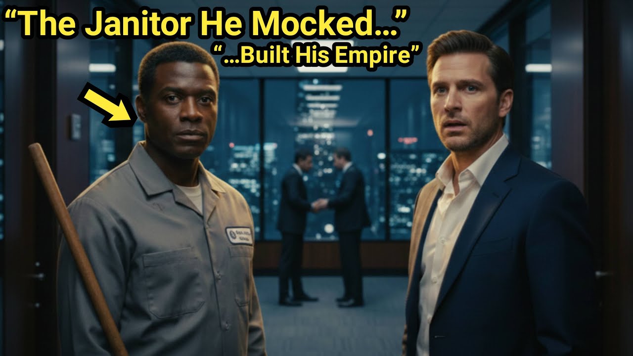 The Billionaire Mocked the Janitor… Then He Recognized Him