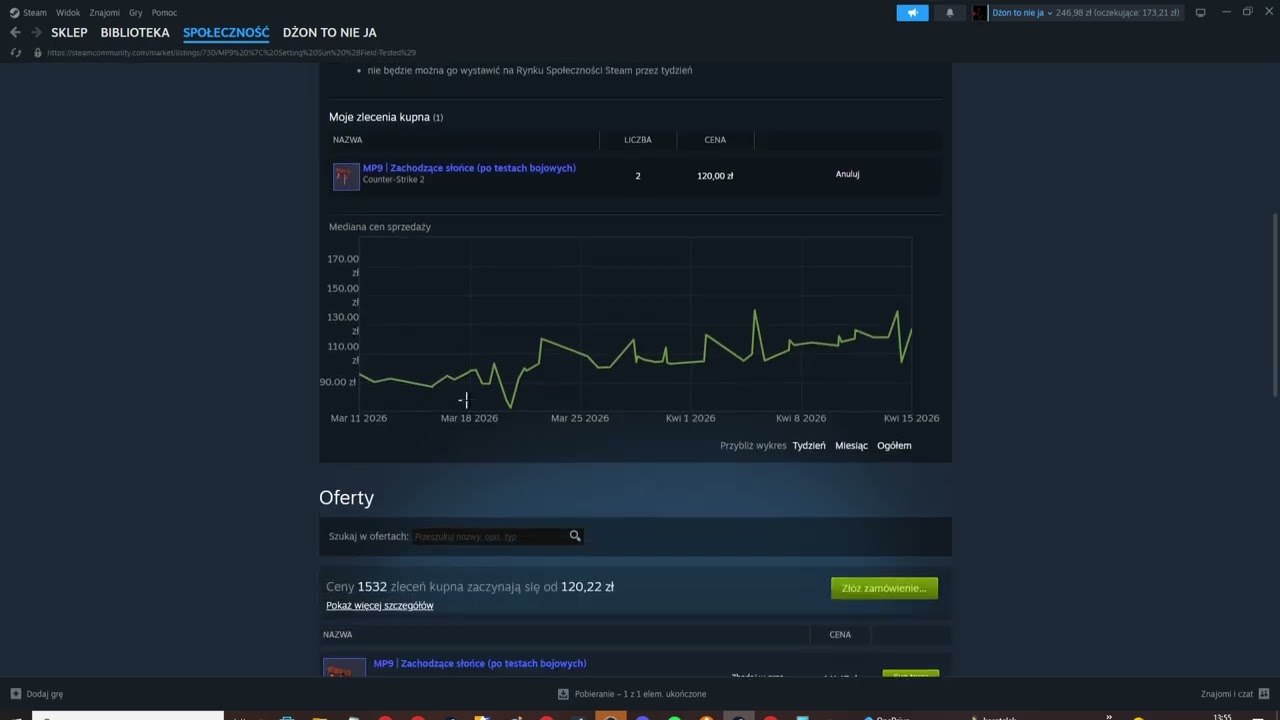 Czy warto flipować skinami do mp9?