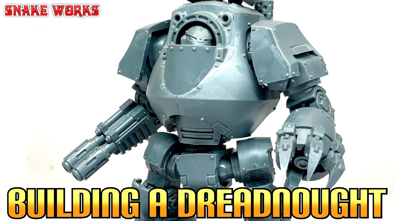 Horus Heresy Hobby Project Episode 4: Building a Contemptor Dreadnought for the Age of Darkness