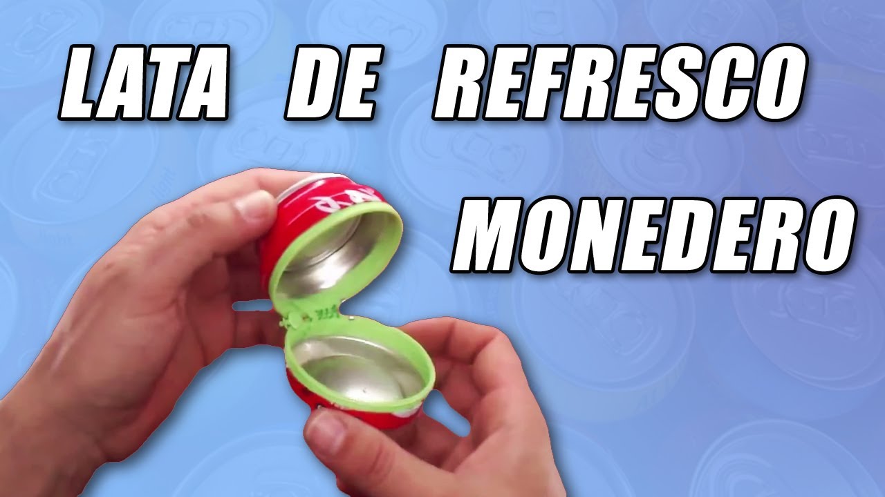 Lata monedero estuche, cómo se hace | Te Digo Cómo