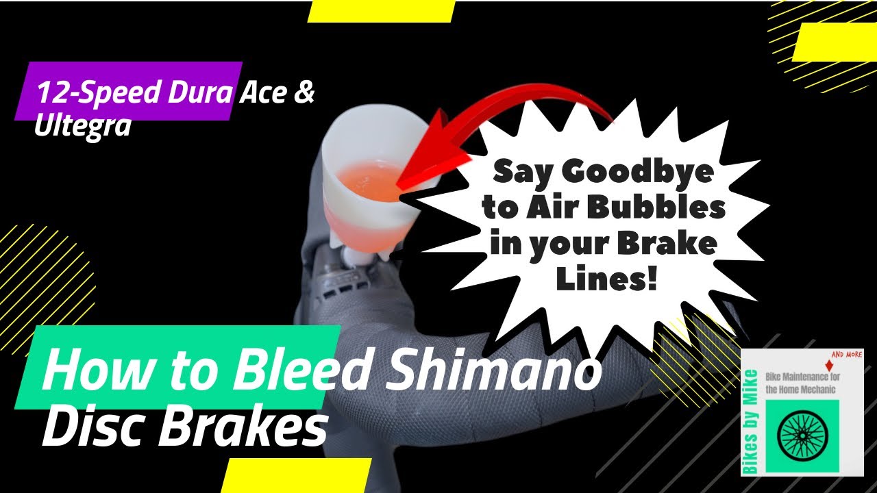 How to Bleed Shimano Disc Brakes: 12-Speed Dura Ace & Ultegra