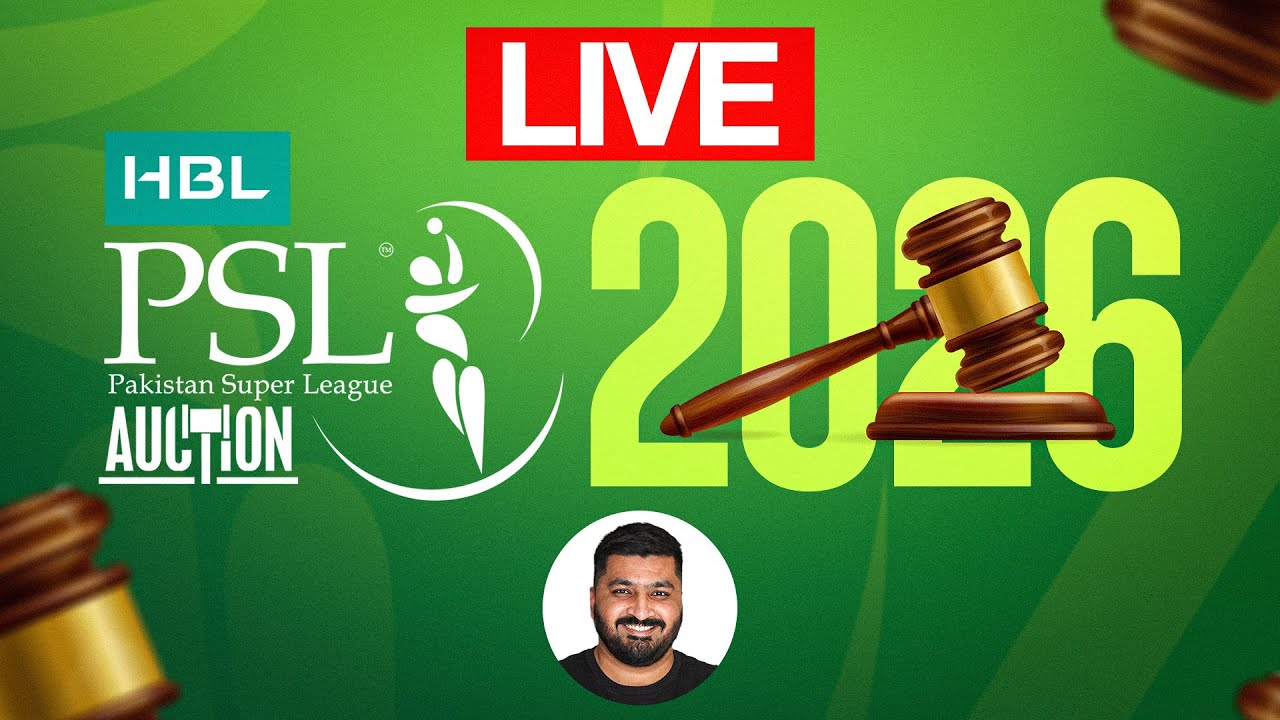 🔴 LIVE HBL PSL Players Auction 2026 | PSL 11 Auction Live Stream Today | Players Prices & Full Squad