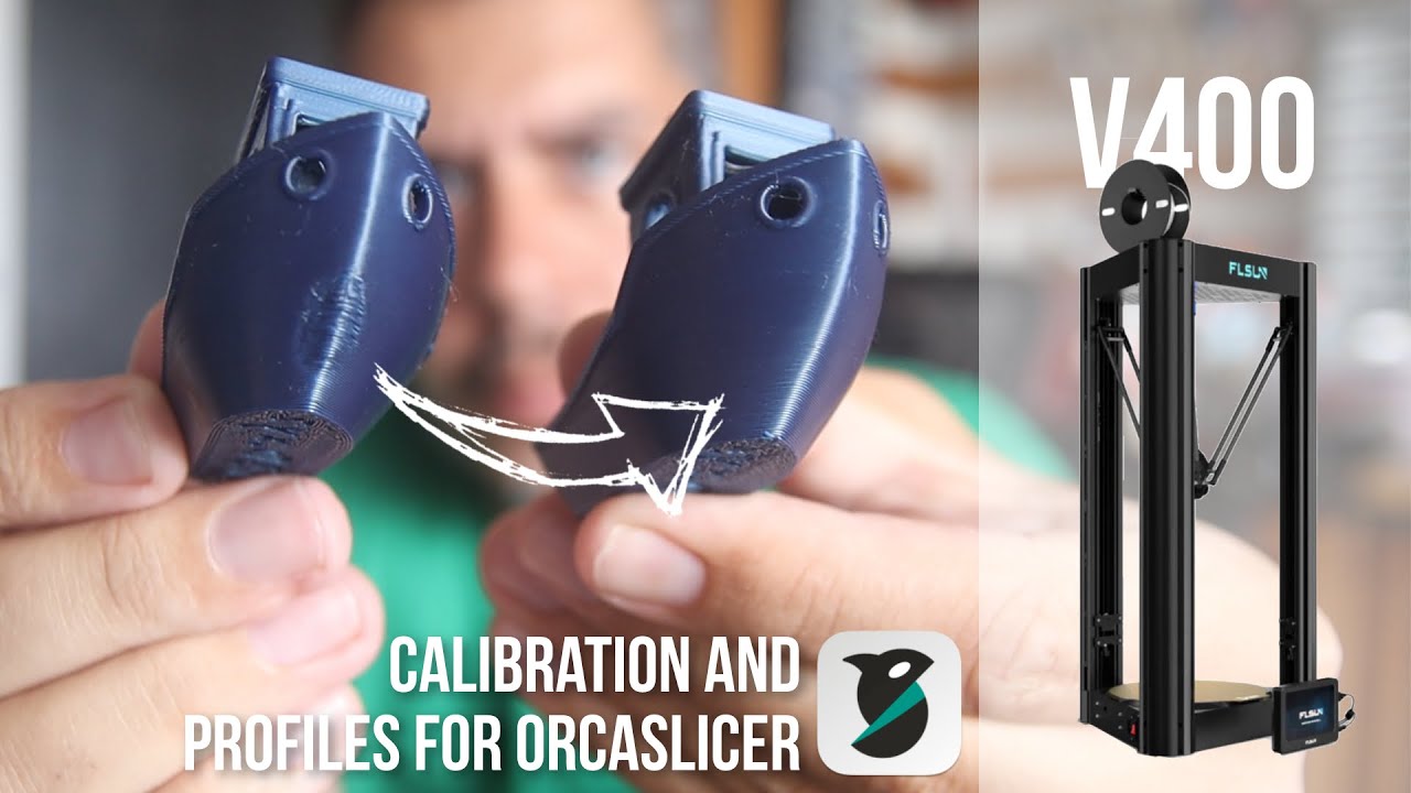 Orca - Calibração e profiles para a FLSun V400