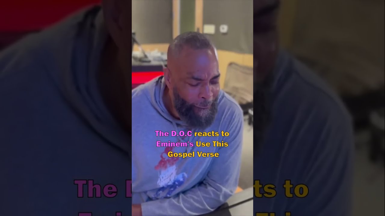 🐐 The D.O.C Reacts to Eminem's 'Use This Gospel' (Remix) Verse #shorts