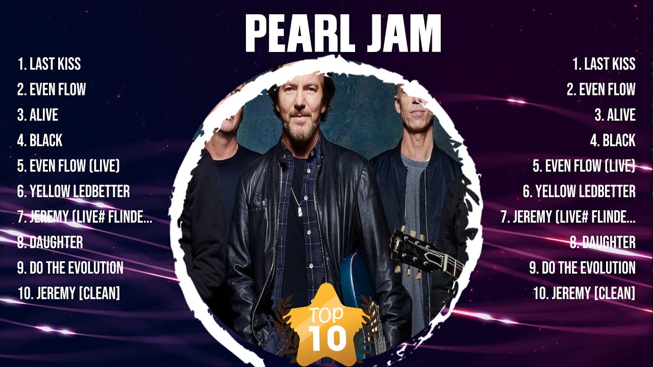 Pearl Jam Top Hits Popular Songs - Top 10 Song Collection