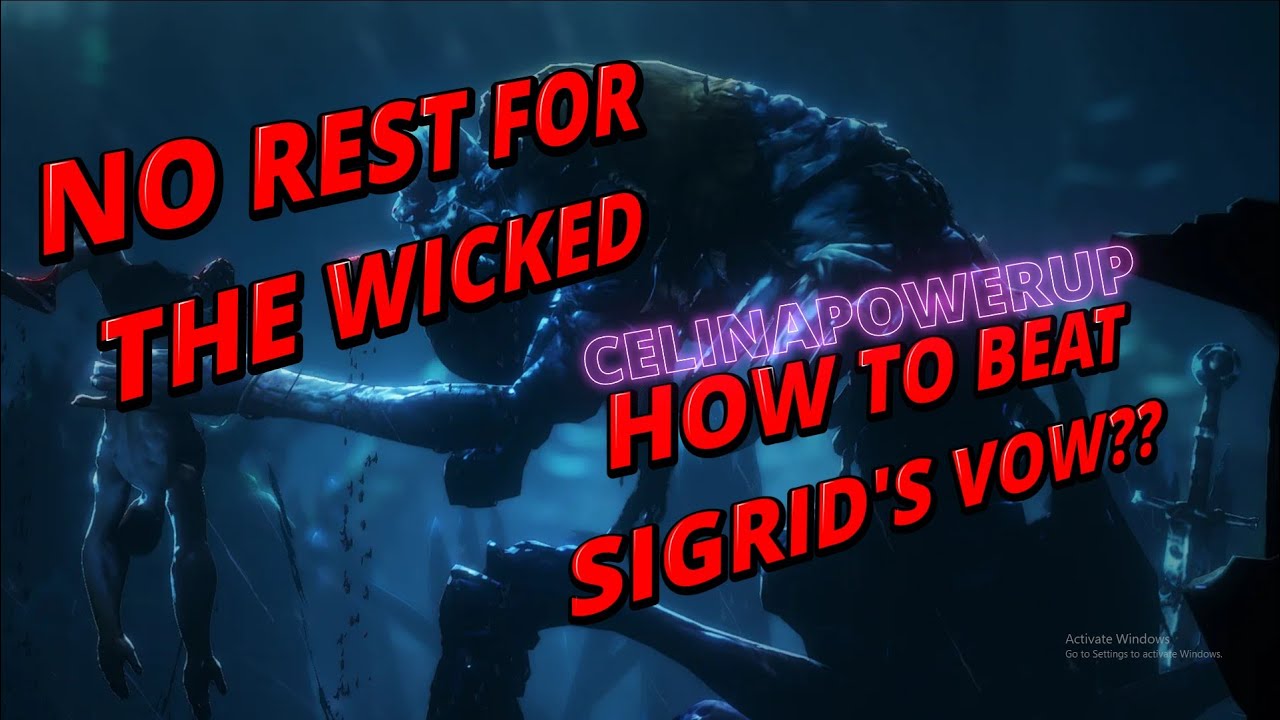 NRFTW How to beat Sigrids Vow BOSS fight?? #norestforthewicked #runes #steam #bossfight #pc