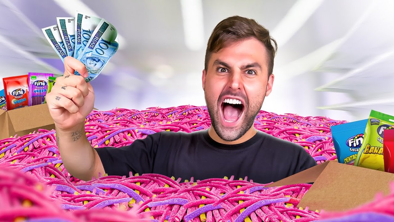 Comprei TODOS Os FINIS Do Mercado!!