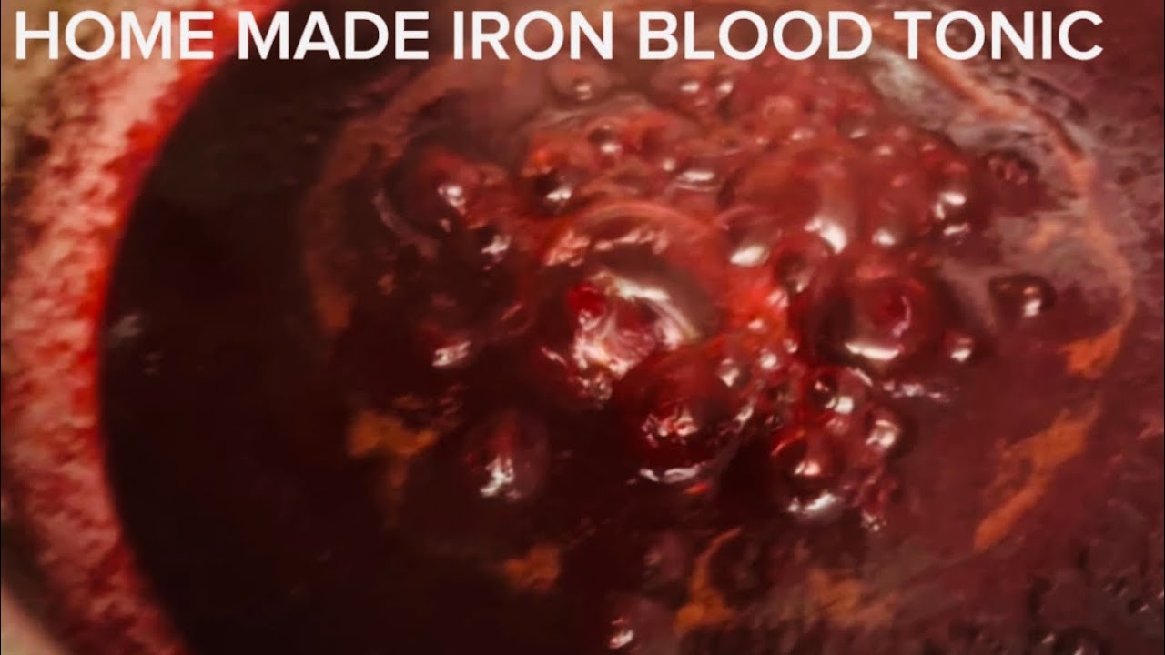 EASY ORGANIC HOMEMADE IRON BLOOD TONIC IN MINUTES BY CHEF AYESHA!