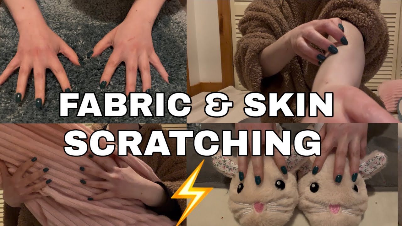 ASMR | SOFT FABRICS & SKIN SCRATCHING | FAST AGGRESSIVE | LOFI | CUSTOM VIDEO | NO TALKING