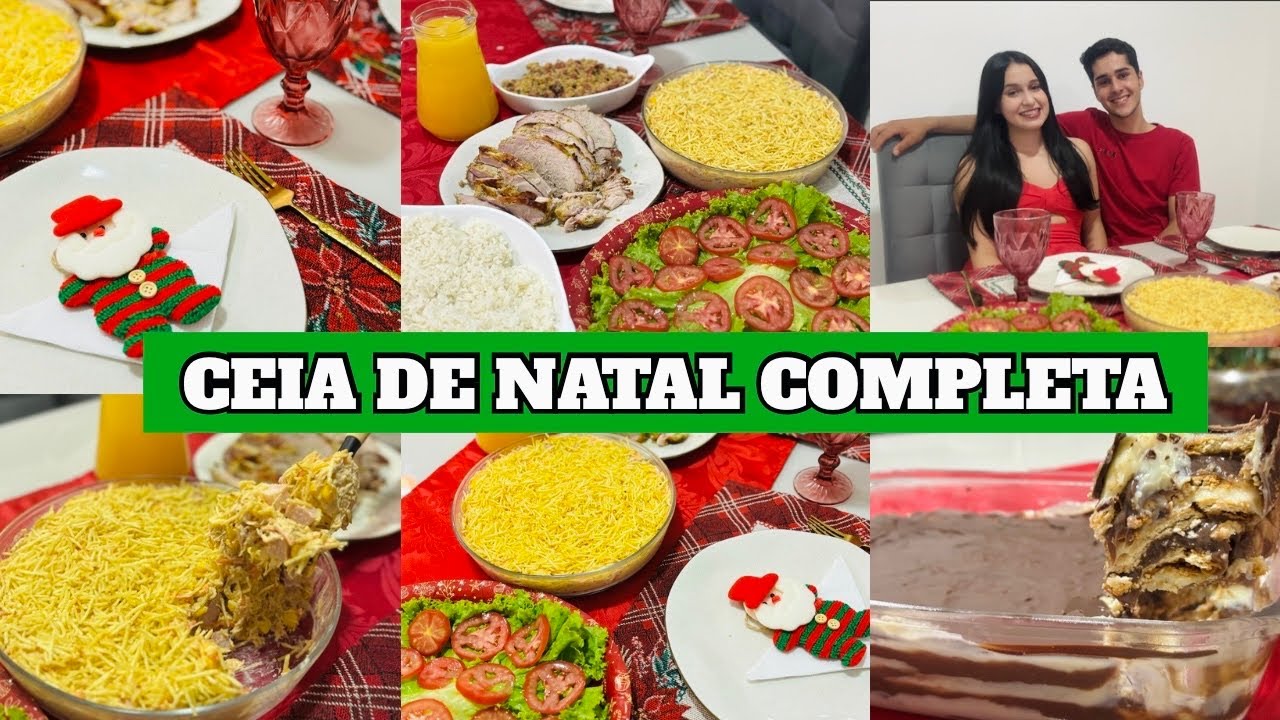CEIA DE NATAL COMPLETA PARA 2 PESSOAS | GASTANDO POUCO