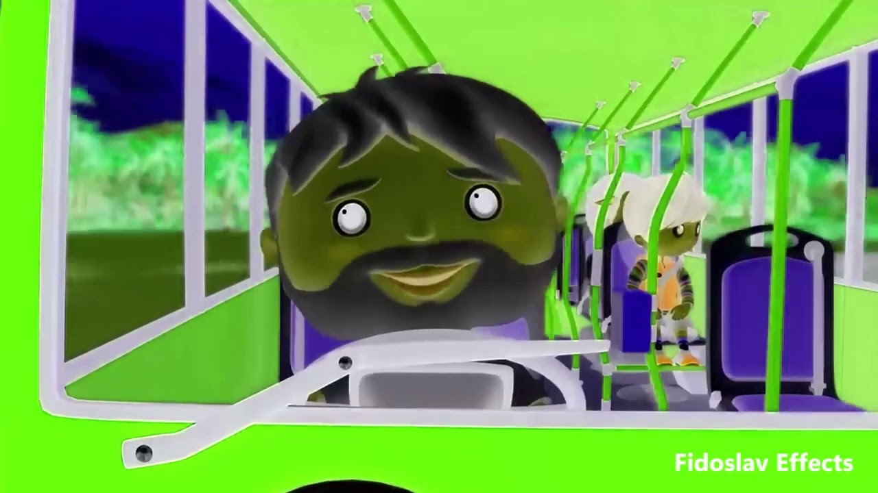 Little Baby Bum Yellow Bus Driving Road Effects (Sponsored By Gamavision Csupo)