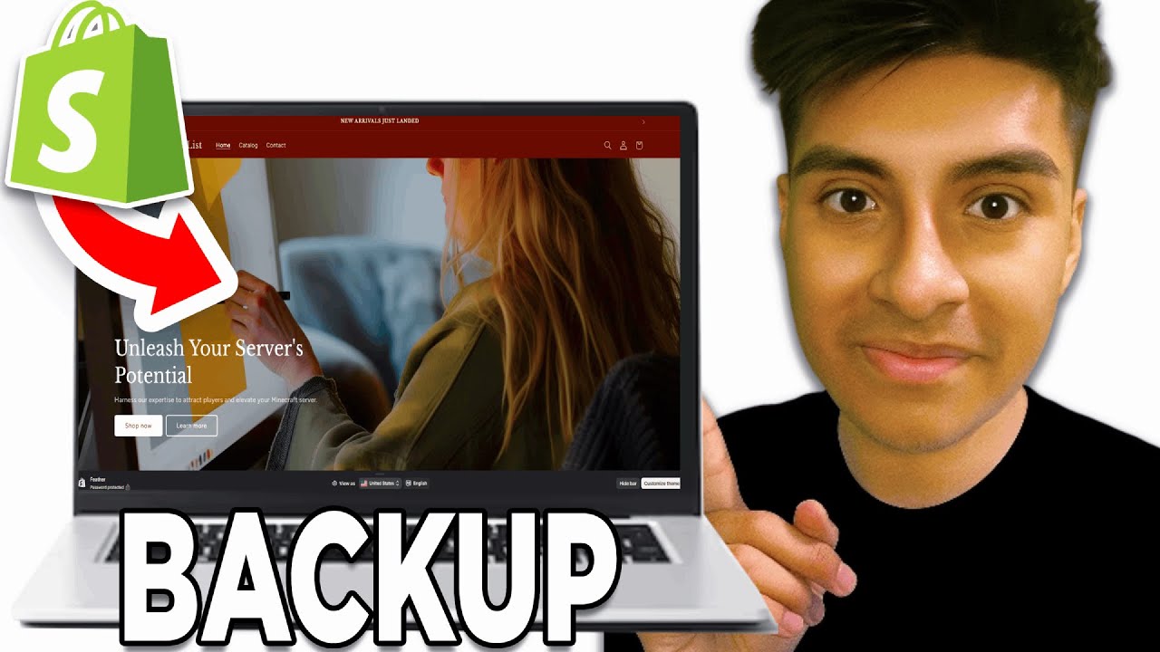 How To Download Backup Of Shopify Store! - Tutorial