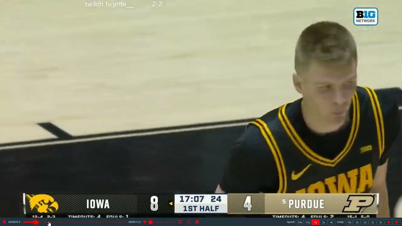 Purdue Boilermakers vs Iowa Hawkeyes Full Basketball Game with Breakdown Coaching Analysis