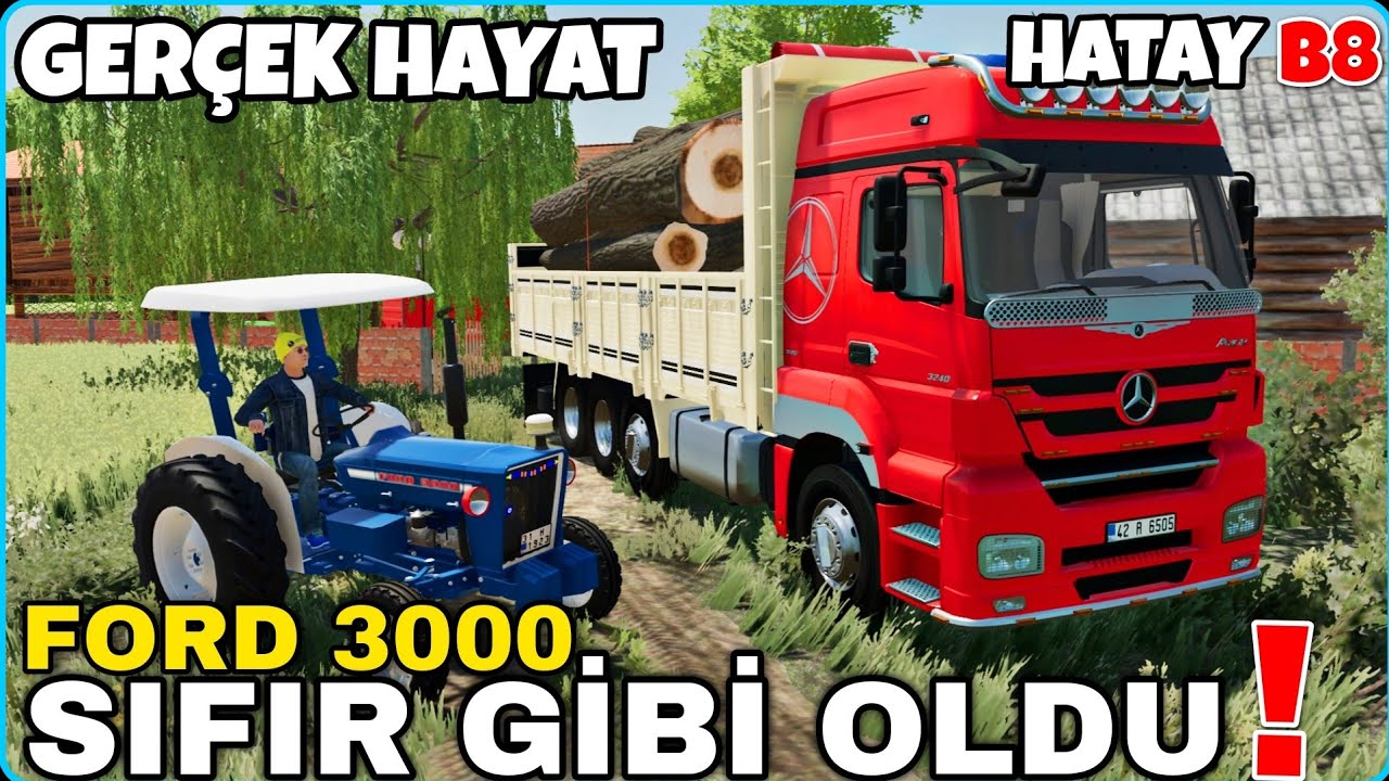 EMEKTAR FORD SANAYİDEN ÇIKTI ● RESMEN SIFIR GİBİ OLMUŞ 😱  Evimin Yanındaki Kavak Ağaçlarını Sattım❗️