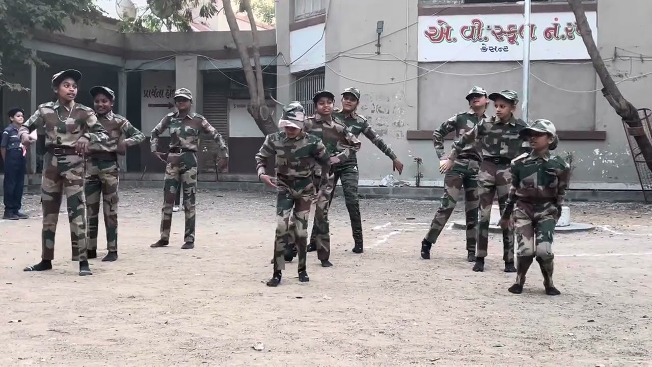 Republic Day Performance by Std. 6th & 7th girls Dt. 26/1/2026