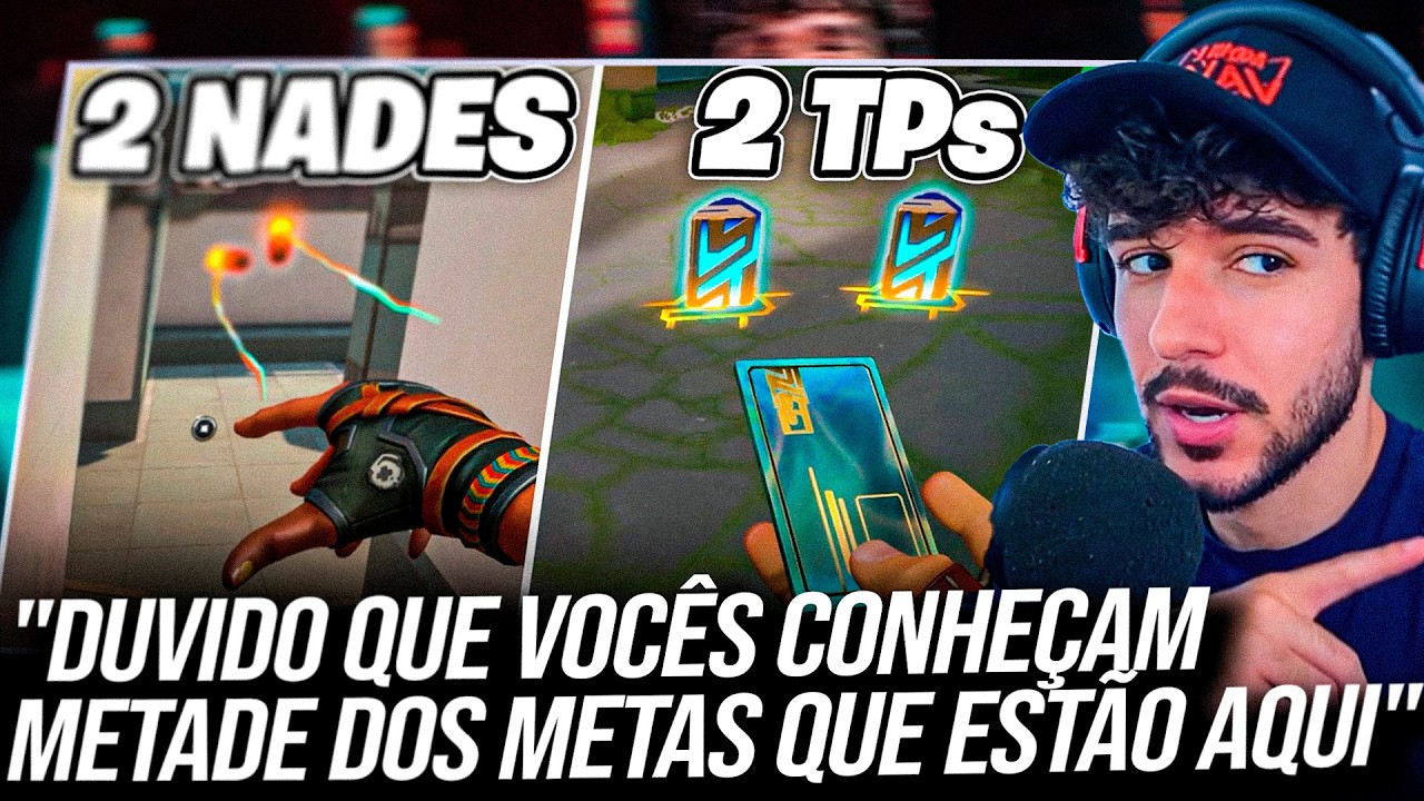 QUAIS FORAM OS METAS MAIS ROUBADOS DO VALORANT? NYANG reage e opina