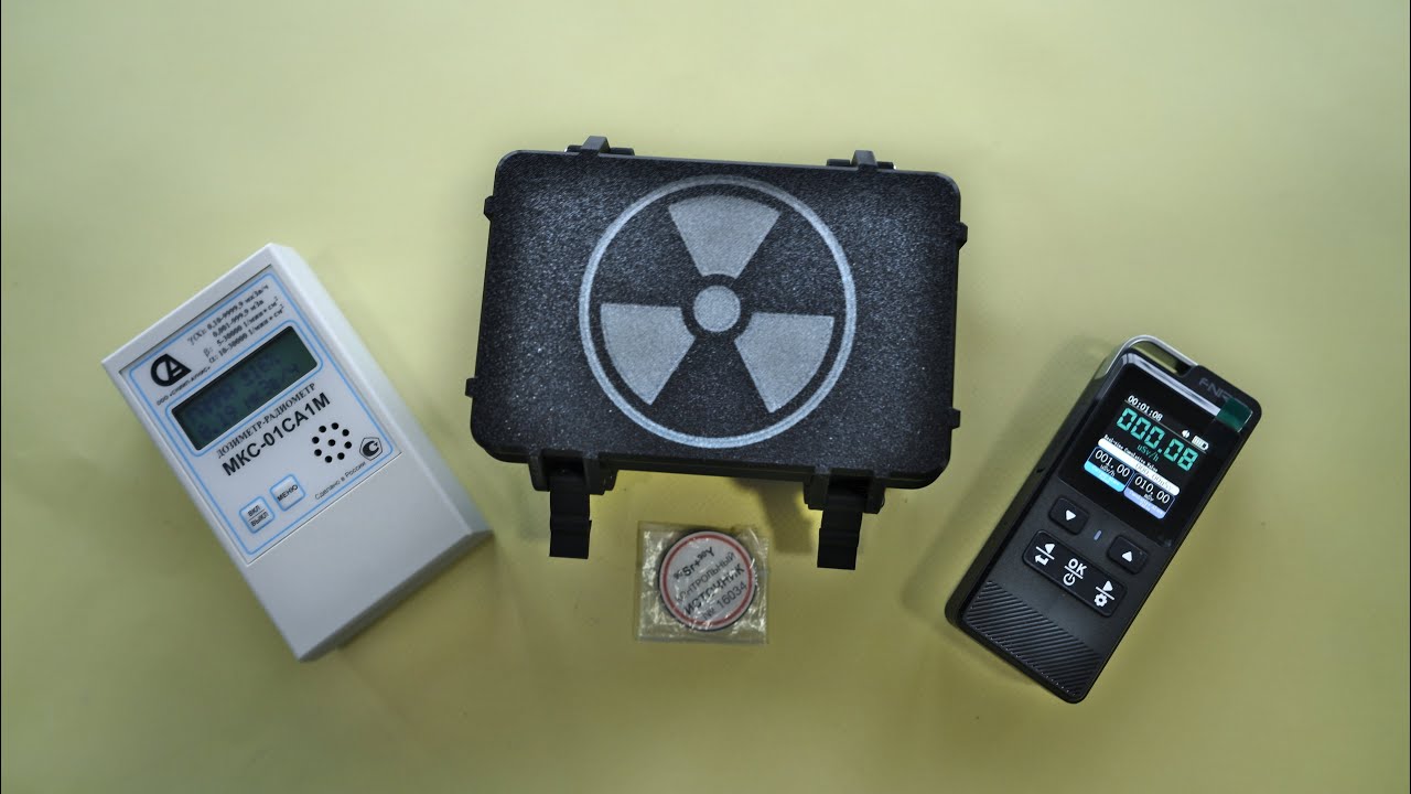 Дозиметр FNIRSI GC-02 против МКС01СА1М