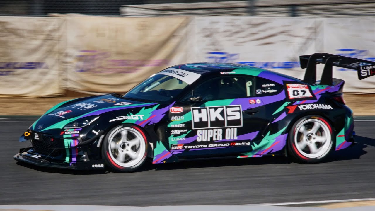 HKS Racing Performer GR86 🔥 谷口信輝選手【Cars and】 Attack Tsukuba 2025