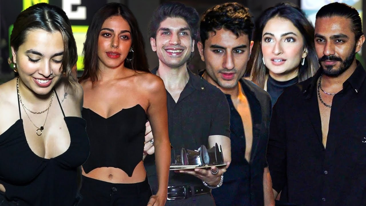 Karan Mehta Birthday Party | Ibrahim Ali Khan,Palak Tiwari,Alaya F,Aaliyah Kashyap,Yogita Bihani