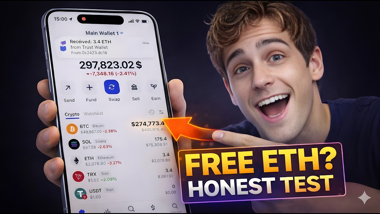 I Tried to Get FREE Ethereum in 2026&hellip; Here&rsquo;s What Actually Happened 😳