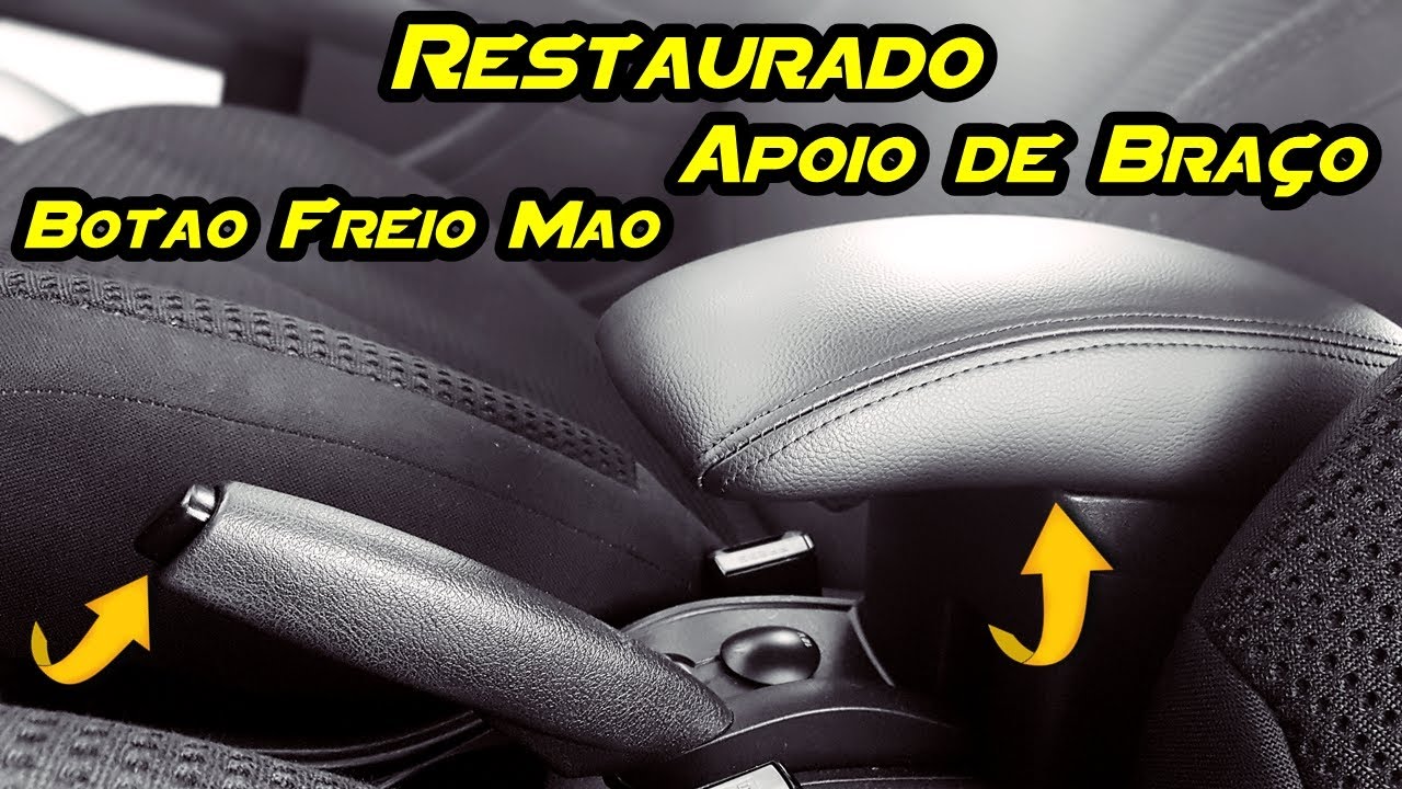 Restaurei o Apoio de Braço + Botão Freio de Mao - Citroen C4