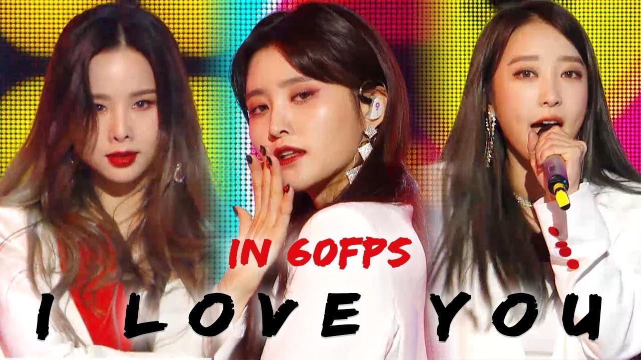 60FPS 1080P | EXID - I Love You, 이엑스아이디 - 알러뷰 Show Music Core 20181201