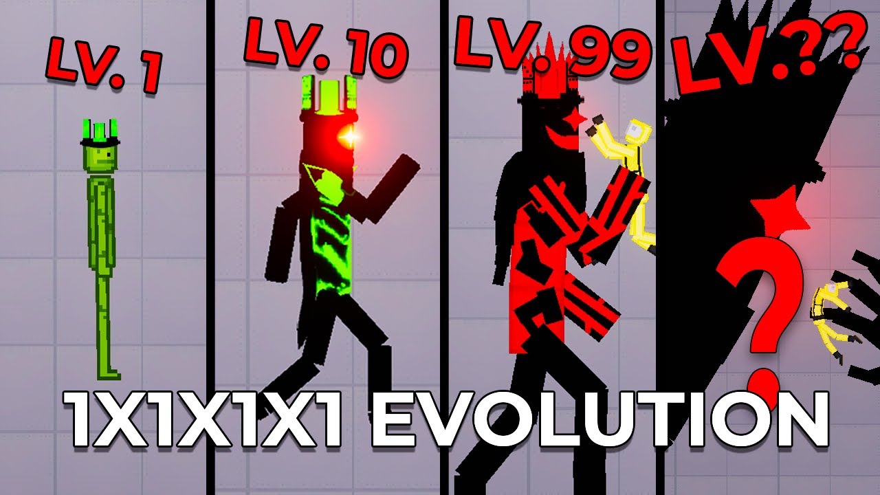 Я превратил человека-дыню в 1X1X1X1 в Melon Playground - Roblox Forsaken - People Playground