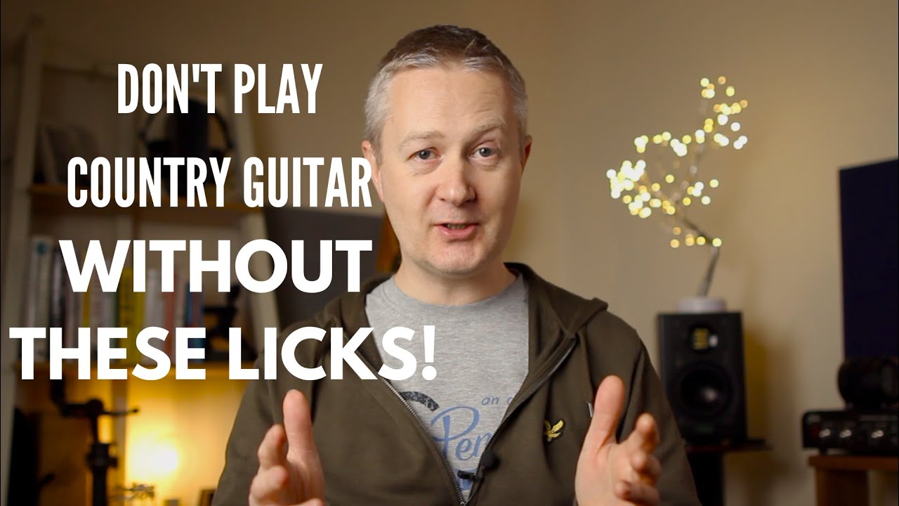 Don't Play Country Guitar Without These Licks!