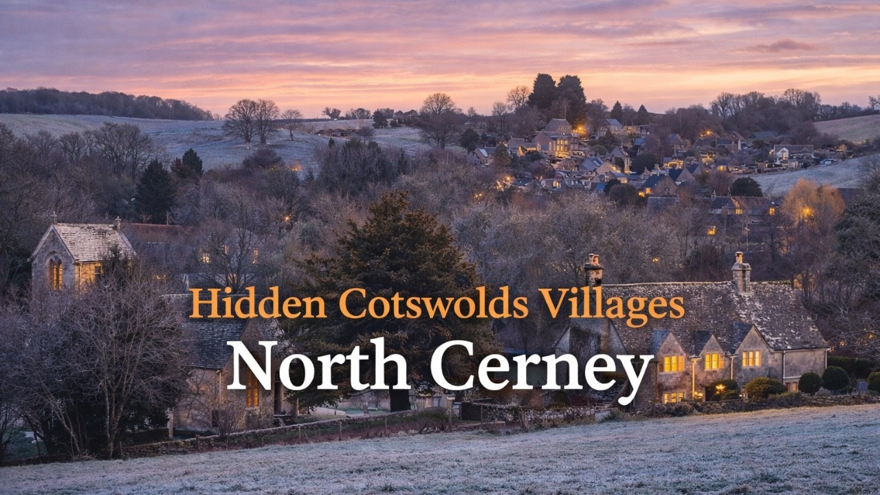COTSWOLDS HIDDEN GEMS | NORTH CERNEY VILLAGE WALK (4K)