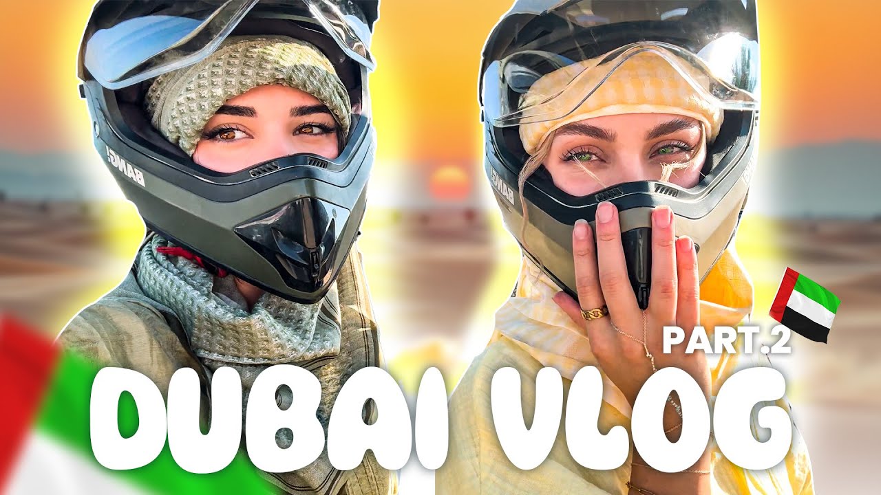dubai vlog 2 🐪☀️ | wüste, jetski, yacht | ay