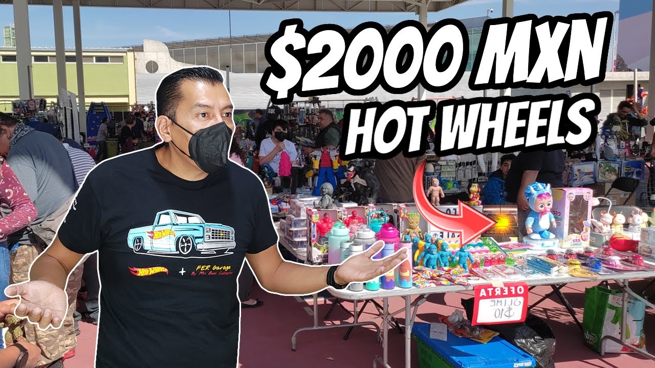¡TIANGUIS DE NAVIDAD! Buscando Hot Wheels Y Juguetes Valiosos En Mexico - Mercado De Pulgas