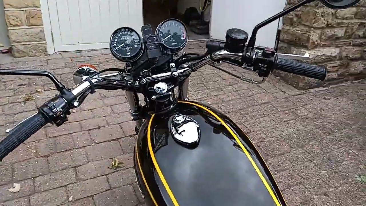 Early Summer Ride through the Beautiful Derbyshire Countryside  on my 1976 Kawasaki Z900 A4
