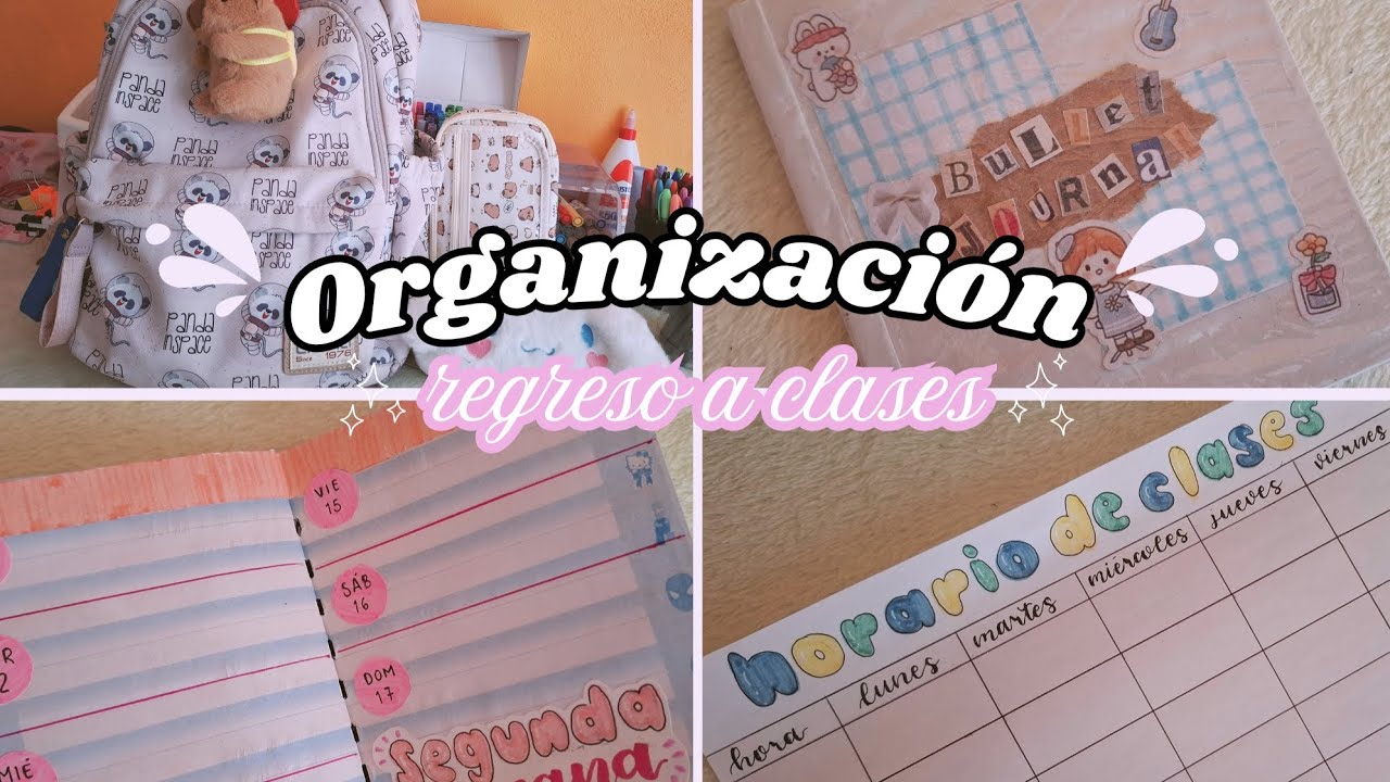 ORGANIZACIÓN REGRESO A CLASES 📚✨️| Mochila, lapicera, kit, bullet journal