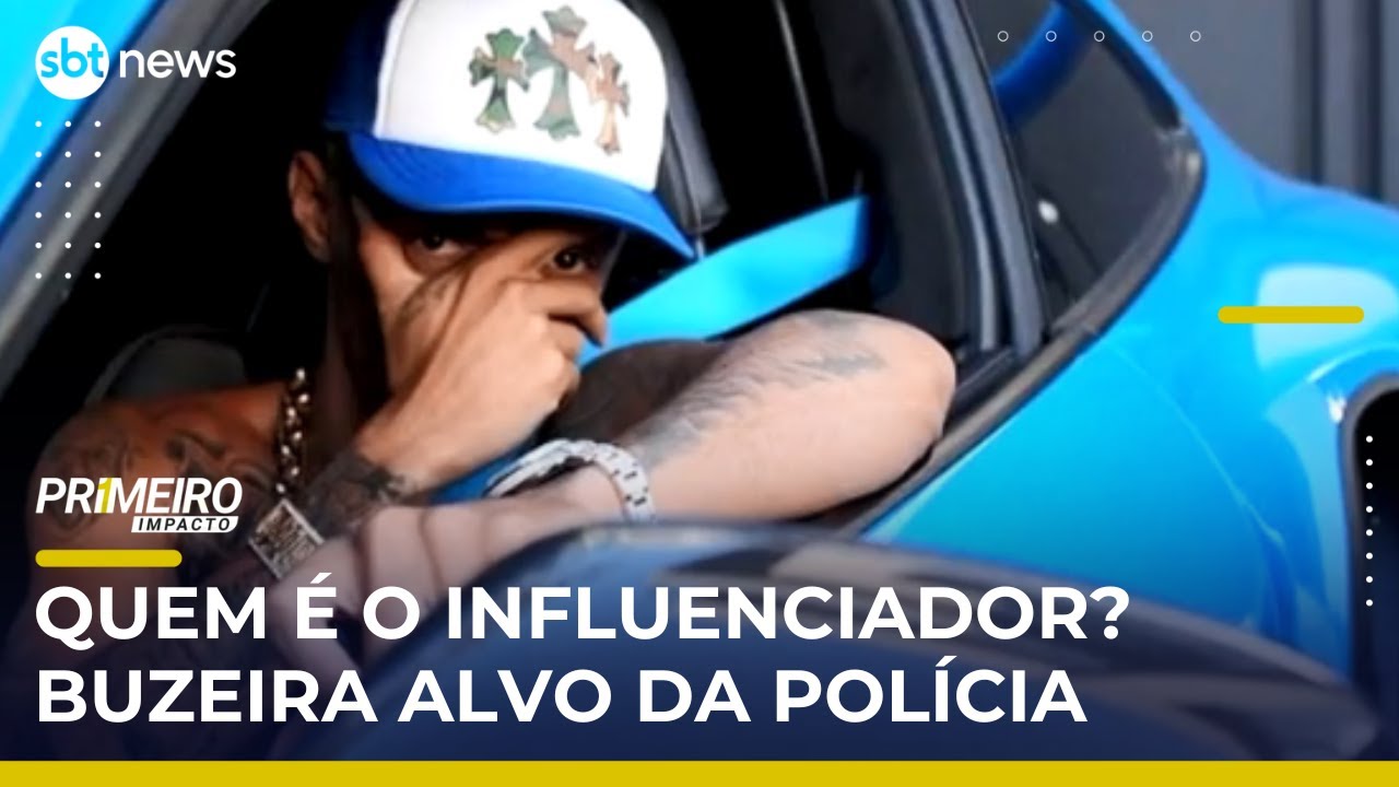 Saiba quem é Buzeira, influenciador com 15 milhões de seguidores preso pela PF | #PrimeiroImpacto